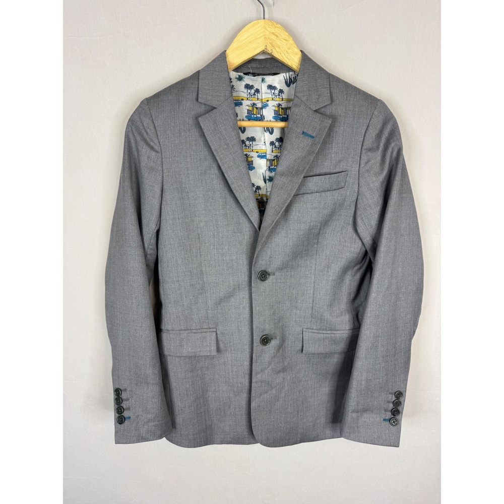 Kirrin Finch Gray Two-Button Blazer